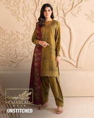 Iznik | Mehndi - Lawn With Chiffon Dupatta