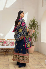 Maryam Hussain Blue Exclusive Net 3Pc