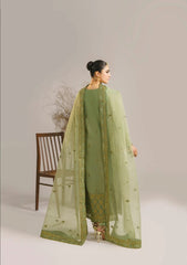 Fareena | Akbar Aslam - Pistachio - Organza