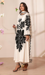 Nomi ansari Embroidered suit white