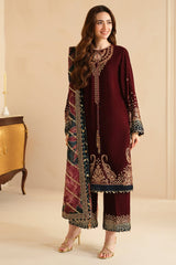 Jazmin Embroided Velvet Formal