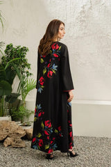 Lulusar Silk Black Multi Red