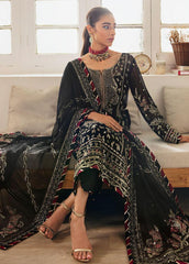 NOIR - Gulaal - Black Chiffon - Formal