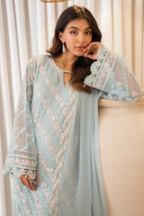 Mint Glaze - AZURE - 3 Piece Unstitched Chiffon