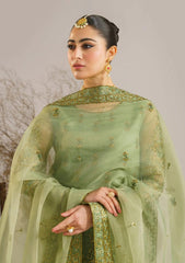 Fareena | Akbar Aslam - Pistachio - Organza