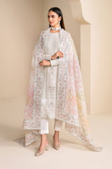 BAROQUE - EMBROIDERED CHIFFON UF-623