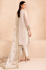 Farasha - Serene | EC Chiffon Collection - White