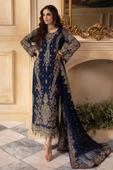 Charizma | Chiffon Collection -  Navy Blue