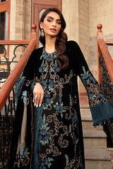 Maria B | Lawn Collection - Black n blue