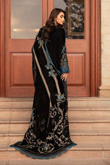 Maria B | Lawn Collection - Black n blue