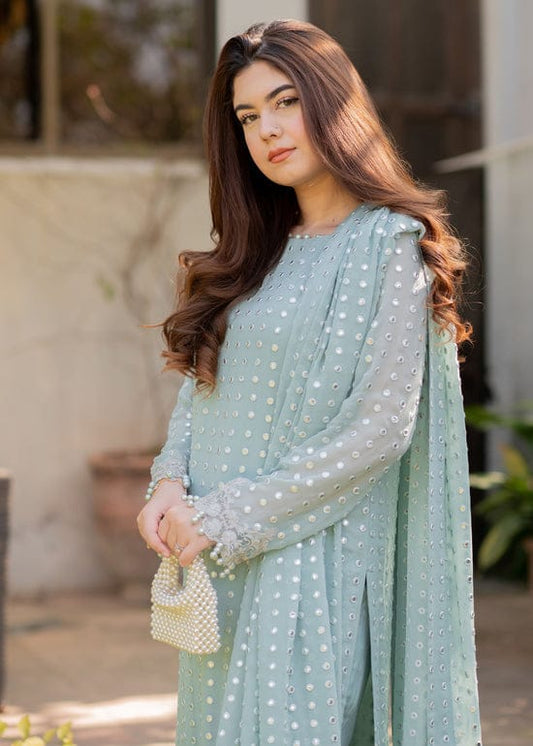 Aysel | Auqa-Green - Chiffon Collection