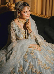 Maha Wajid | Bridal Collection | Sea-Green