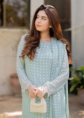 Aysel | Auqa-Green - Chiffon Collection