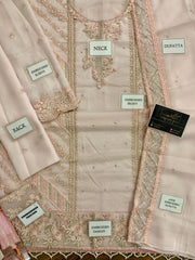 Azure |Soft Baby Pink - Chiffon Collection