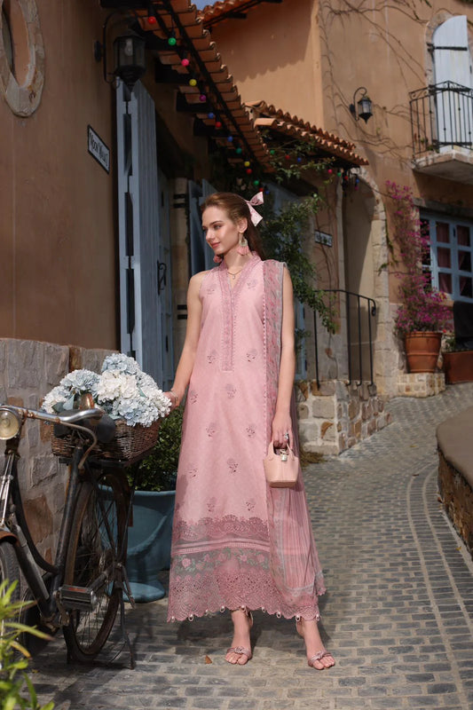 Noor By Sadia Asad | Peach - Printed Lawn Collection