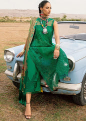 Bin Ilyas | Green - Lawn & Cotton Chickenkari Collection