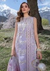 Crimson | Lavender - Luxury Lawn Collection