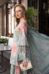 Maria B | Ice-Green - Digital Printed Lawn & Chiffon Dupatta Collection