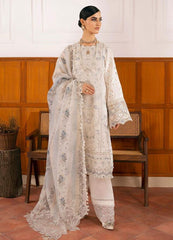 Baroque | White - Cotton Chickenkari Collection