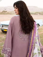 Bin Ilyas | Lilac -  Cotton Chickenkari Collection