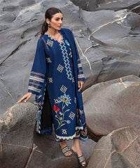 Crimson | Midnight Blue - Luxury Lawn Collection