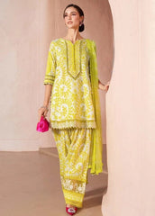 Maria B MPrint | Sharp Yellow - Lawn Chiffon Dupatta Collection 2025