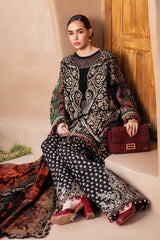 Maria B M.Print | Black - Lawn Collection