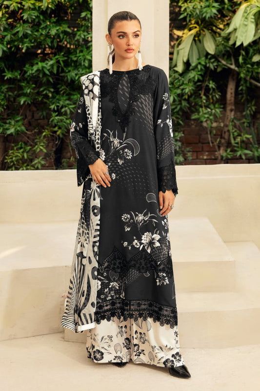 Ramsha | Black & White - Digital Lawn Collection