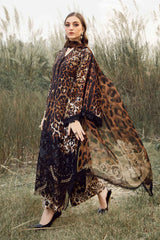 Maria B | Cheeta Brown - Lawn Collection