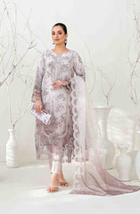 Yasna By Tawakkal | Tea Pink - Semi Stiched Formal Collection