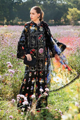 Maria B MPT-2511-B | Black Box - MPrint Lawn Collection