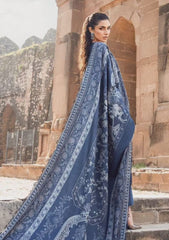 Maria B MPT-2406-B | Blue - Lawn Eid Collection