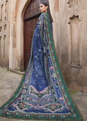 Maria B MPT-2405-A | Navy Blue - Lawn Eid Collection