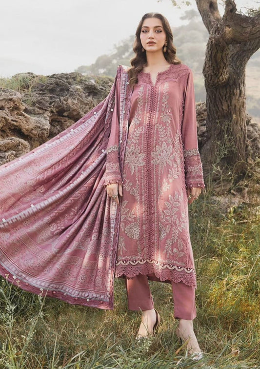 Maria B MPT-2309-A |  Tea Pink - Lawn Eid Collection