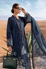 Maria B | Navy Blue - Chikankari Luxury Eid Collection