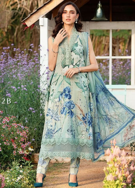 Maria B | Pistachio - Printed with Chikankari Collection