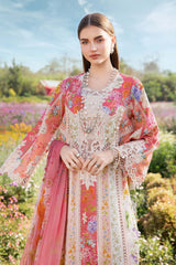 Maria B MPT-2509-A | Pink - Lawn Collection