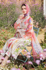 Maria B MPT-2509-A | Pink - Lawn Collection