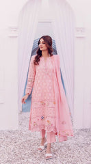 Sabeen Abbas | Pink - Luxury Chikankari Lawn Collection