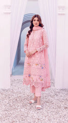 Sabeen Abbas | Pink - Luxury Chikankari Lawn Collection