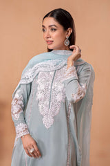 Maria B | Aqua Green - Luxury Embroidered Lawn Collection