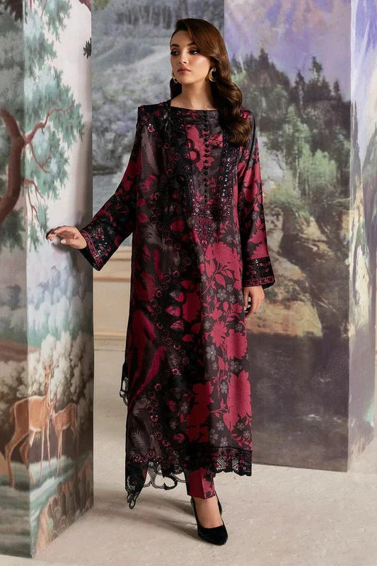 Ramsha JR-503 | Maroon - Lawn Collection