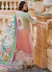 Mushq | Tie & die - Digital Printed Lawn With Heavy Embroidery Collection