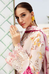 Ramsha | White Multi - Lawn Collection