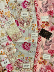 Ramsha | White Multi - Lawn Collection