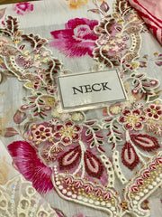 Ramsha | White Multi - Lawn Collection