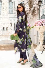 Maria B MPT-2602-B | Navy Blue - Lawn Collection 2025