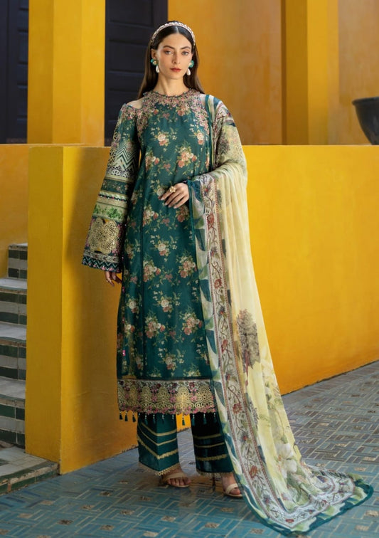 Elaf Signature El-07A | Green - Lawn Collection
