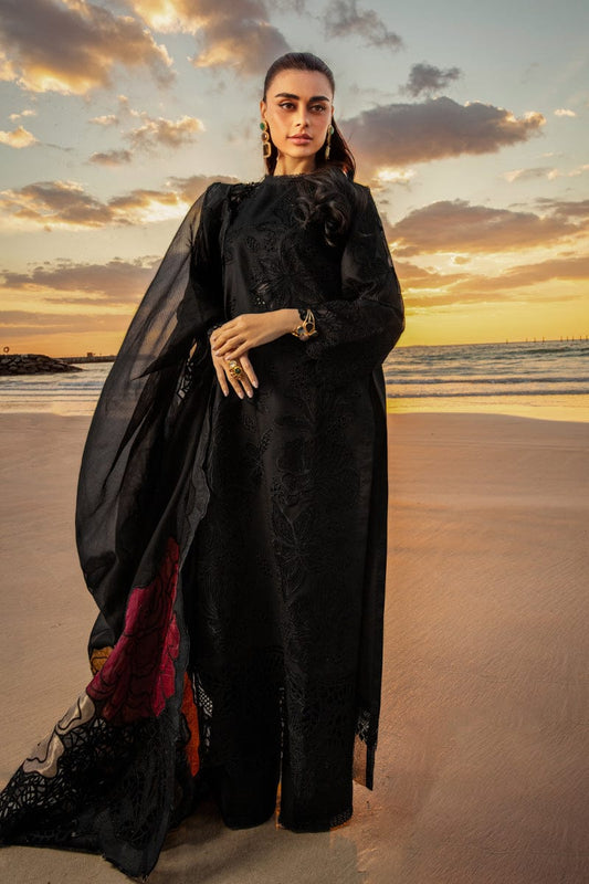 Rang Rasia | Black - Chikankari Collection