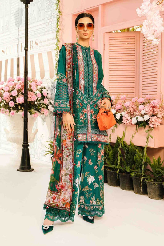 Maria B MPT-2610-A | Green - Printed Lawn Collection